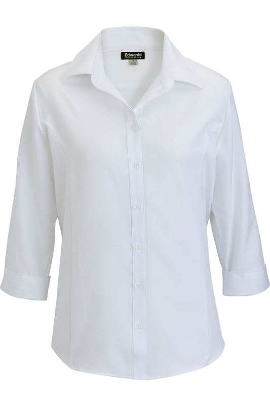 Edwards Garment Ladies’ ¾ Sleeve Flexbatiste Blouse