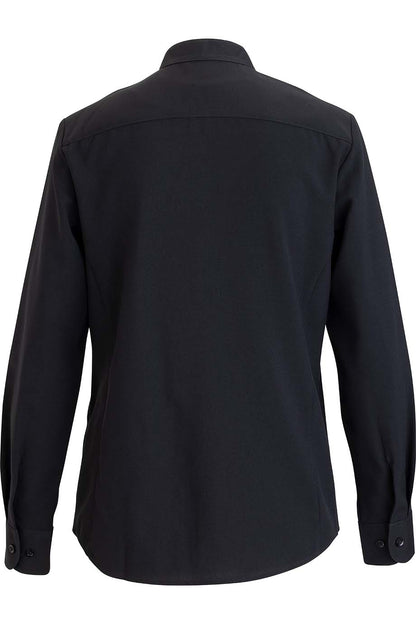 Edwards Garment Ladies Flexbatiste Banded Collar Shirt