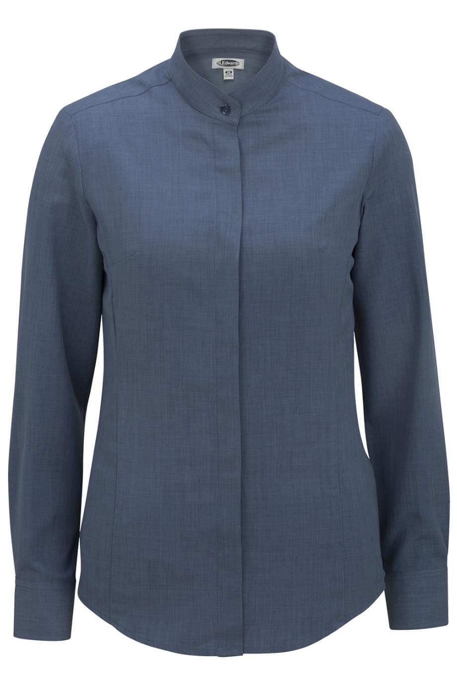 Edwards Garment Banded Collar Batiste Shirts