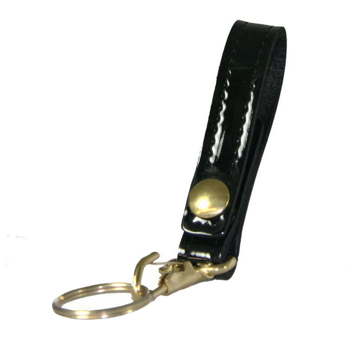 Boston Leather 5449 – 3/4″ Leather Key Loop with Key Snap