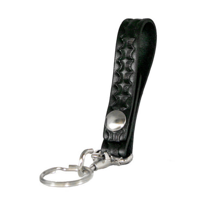 Boston Leather 5449 – 3/4″ Leather Key Loop with Key Snap