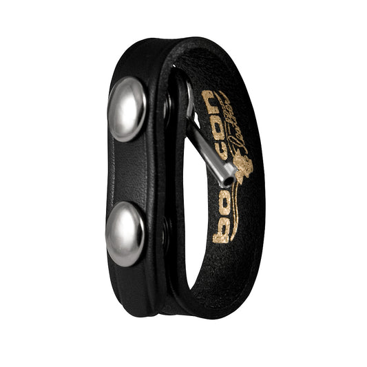 Boston Leather 5456K – 3/4″ Belt Keeper w/Hidden Cuff Key, Leather