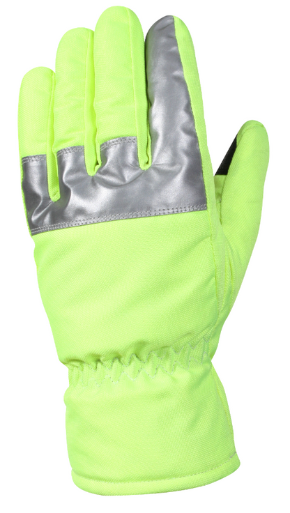 Rothco Safety Green Gloves With Reflective Tape
