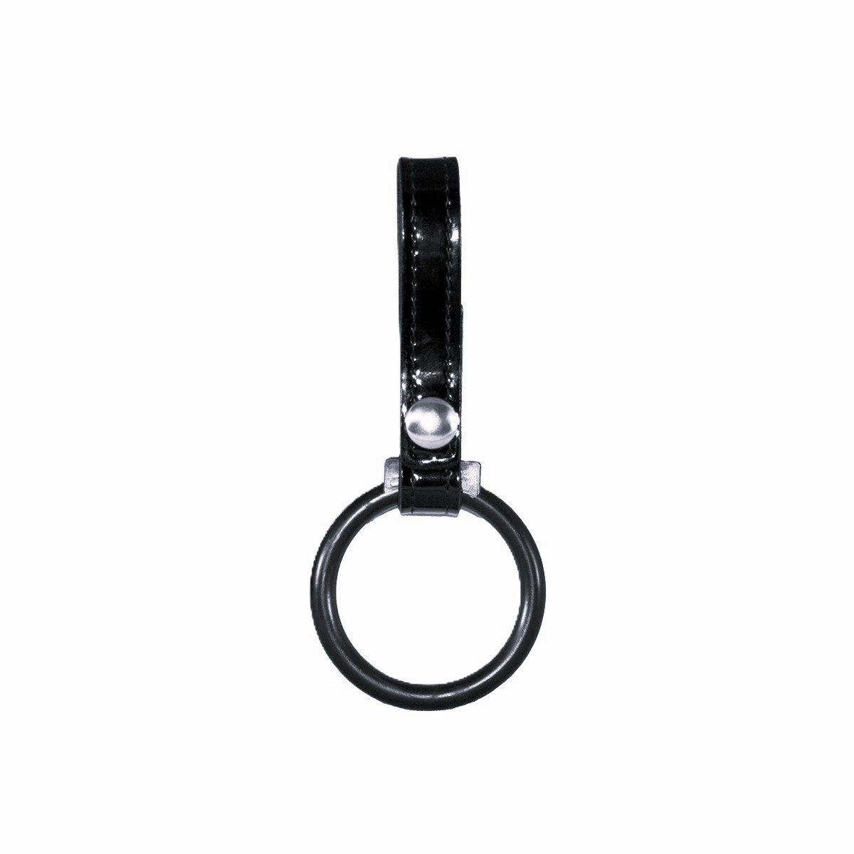 Boston Leather 5545 – “D” Cell 2″ ABS Flashlight Ring Black