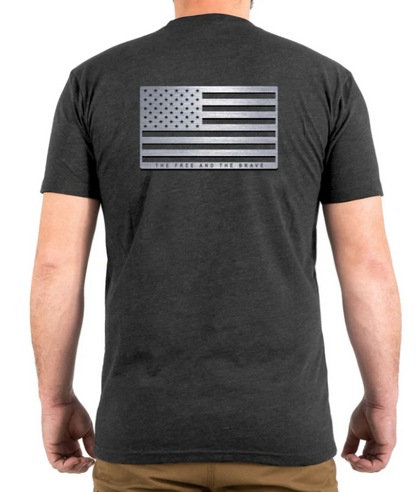 First Tactical Steel Flag T-Shirt