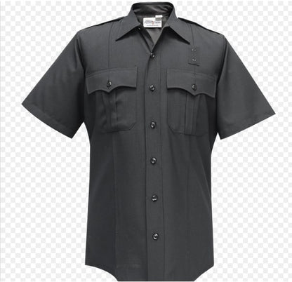 Flying Cross Justice 75% Poly/25% Wool Men's Short Sleeve Shirt
