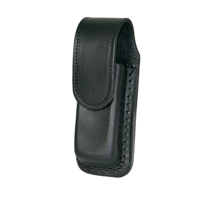 Boston Leather 5600 – Regular, Single Clip, Double Stack Magazine Leather Holder – 9MM, .40 cal