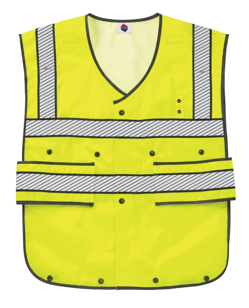 Liberty Uniform Safety Vest - 5 Point Break Away Hi Vis Yellow