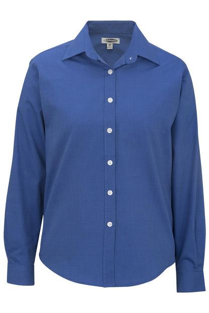 Edwards Garment Pinpoint Oxford Long Sleeve Ladies Shirt