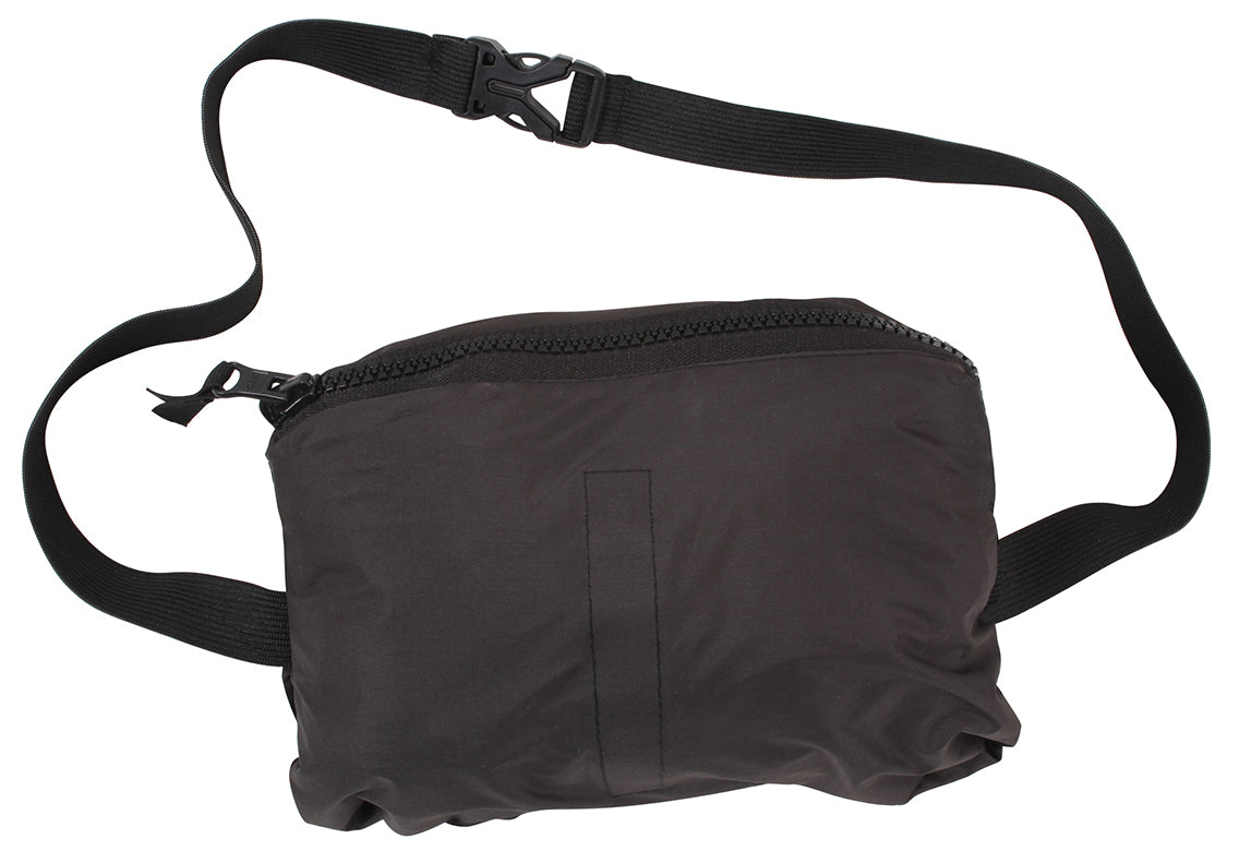 Rothco Packable Rain Jacket - Black