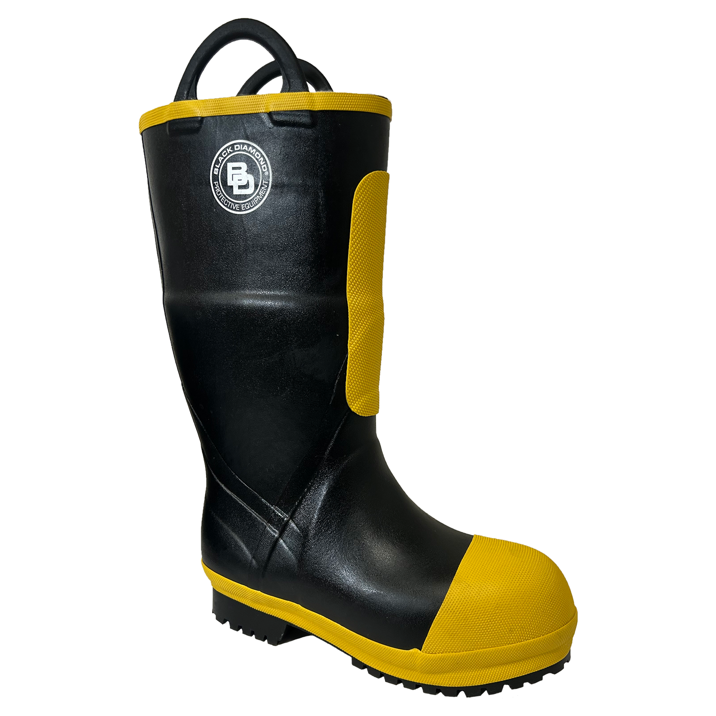 Black Diamond 16" RUBBER FIREFIGHTER BOOT