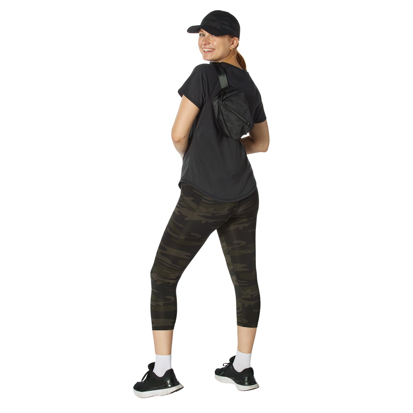 Rothco Womens Essential Moisture Wicking Raglan Sleeve T-Shirt