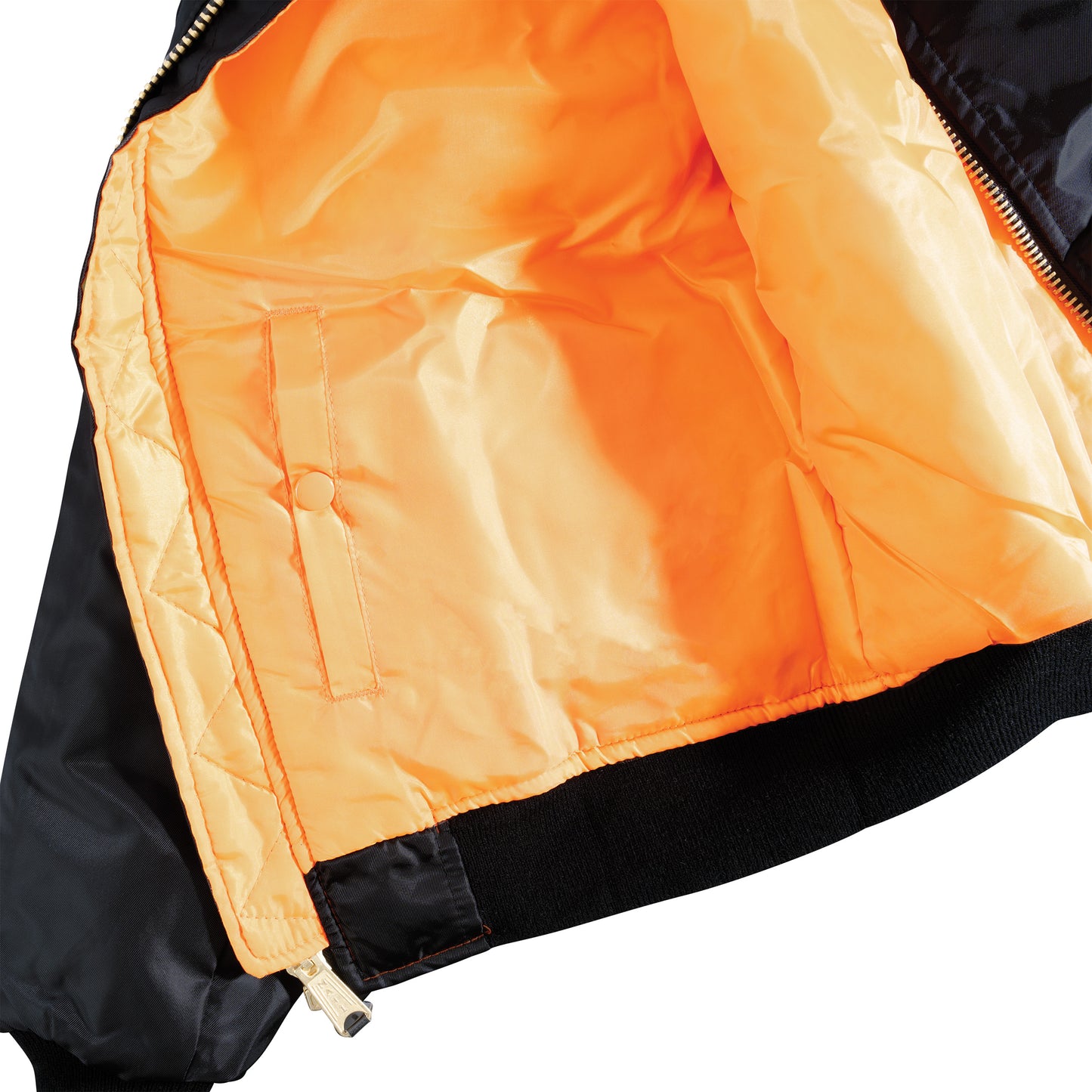 Rothco Womens MA-1 Flight Jacket - Black