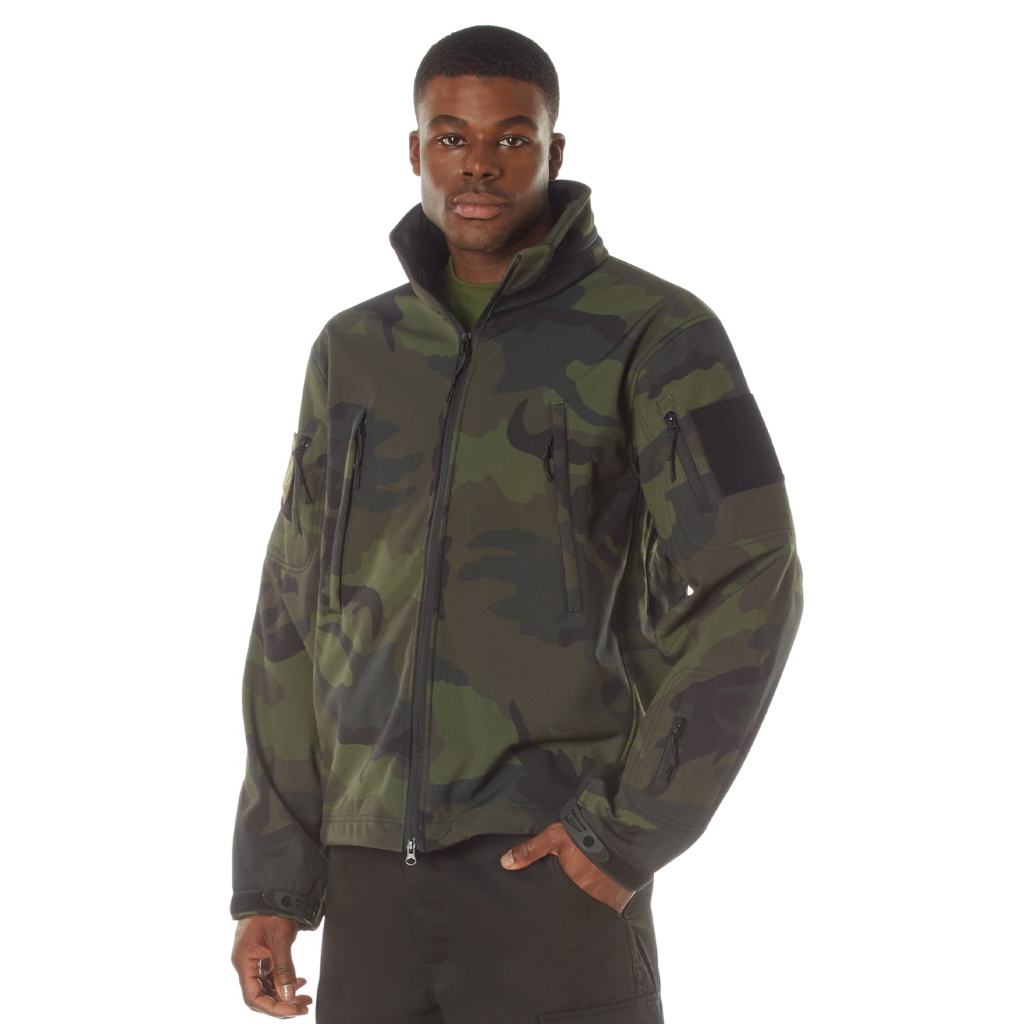 Rothco Midnight Camo Special Ops Soft Shell Jacket
