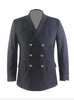 Anchor Uniform Women's Double Breasted Coat with Bottom Flaps – Polyester Wool Blend