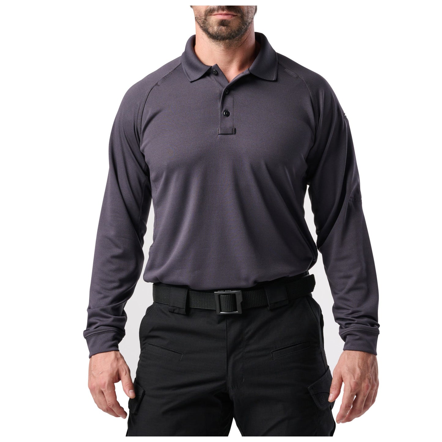 5.11 Performance Polo Long Sleeve - Charcoal