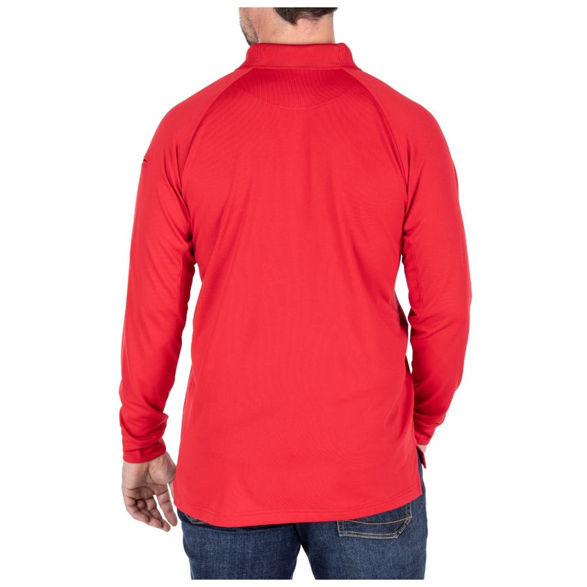 5.11 Performance Polo Long Sleeve - Range Red