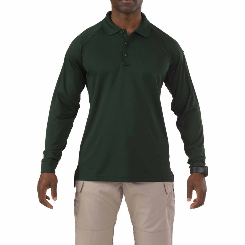 5.11 Performance Polo Long Sleeve - LE Green