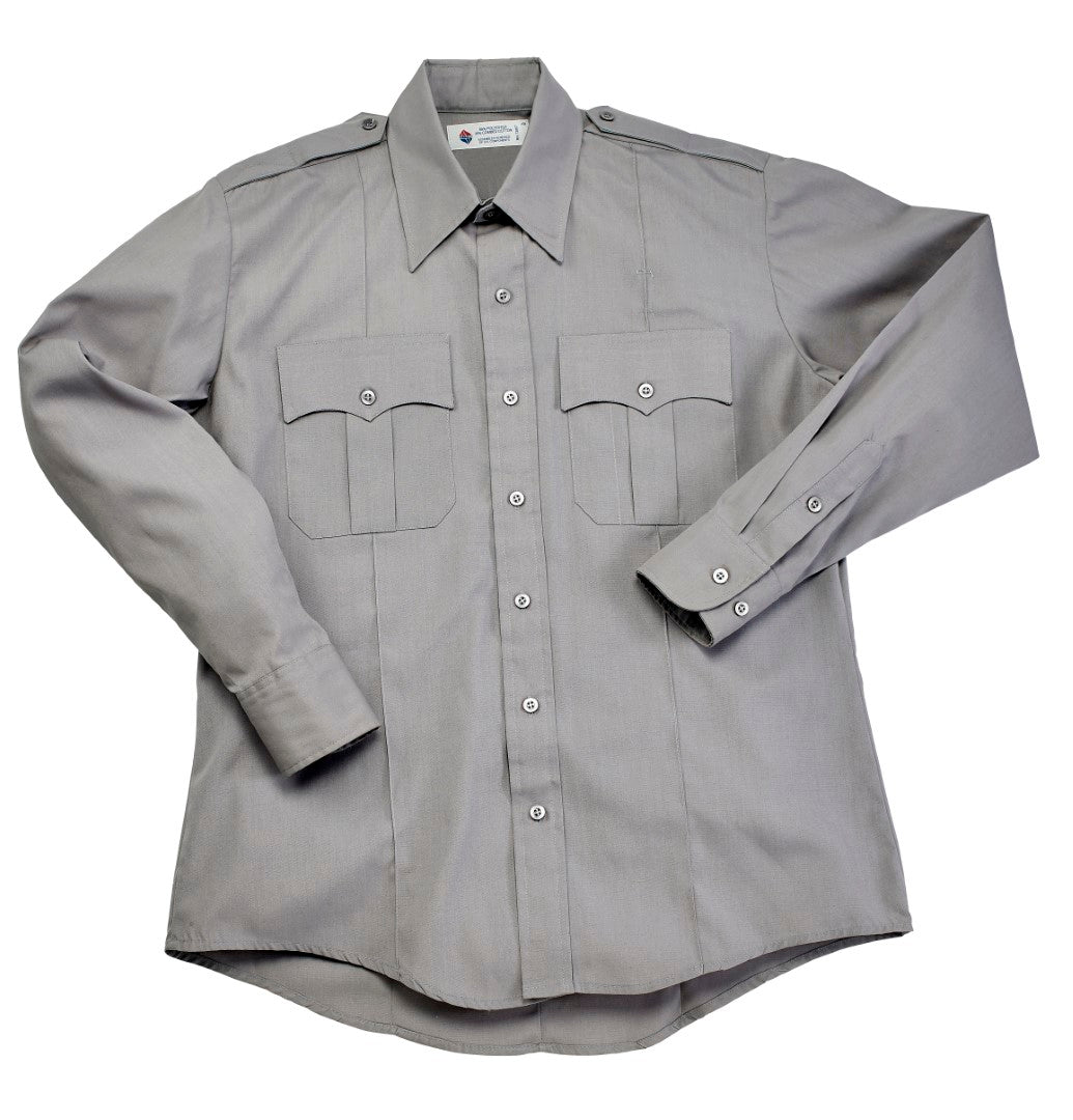 Liberty Uniform L/A Police Shirt, 65% Polyester, 35% Cotton