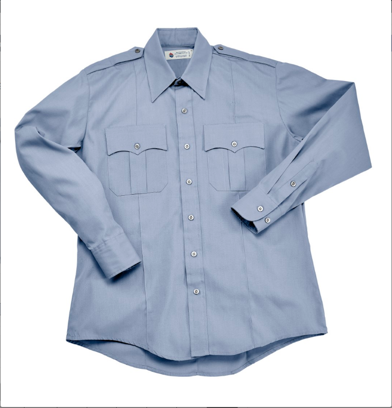 Liberty Uniform Poly/Cotton Uniform Shirts - Long Sleeve