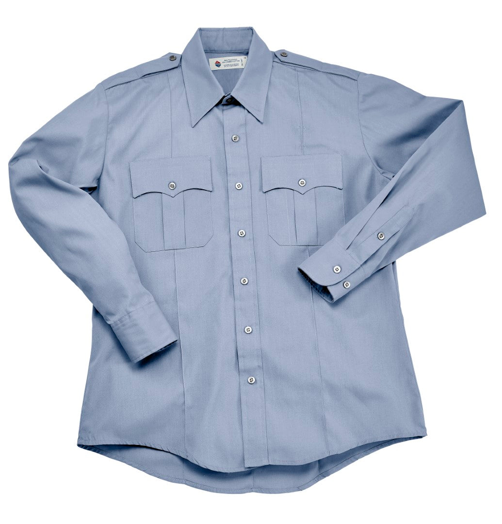 Liberty Uniform L/A Police Shirt, 65% Polyester, 35% Cotton