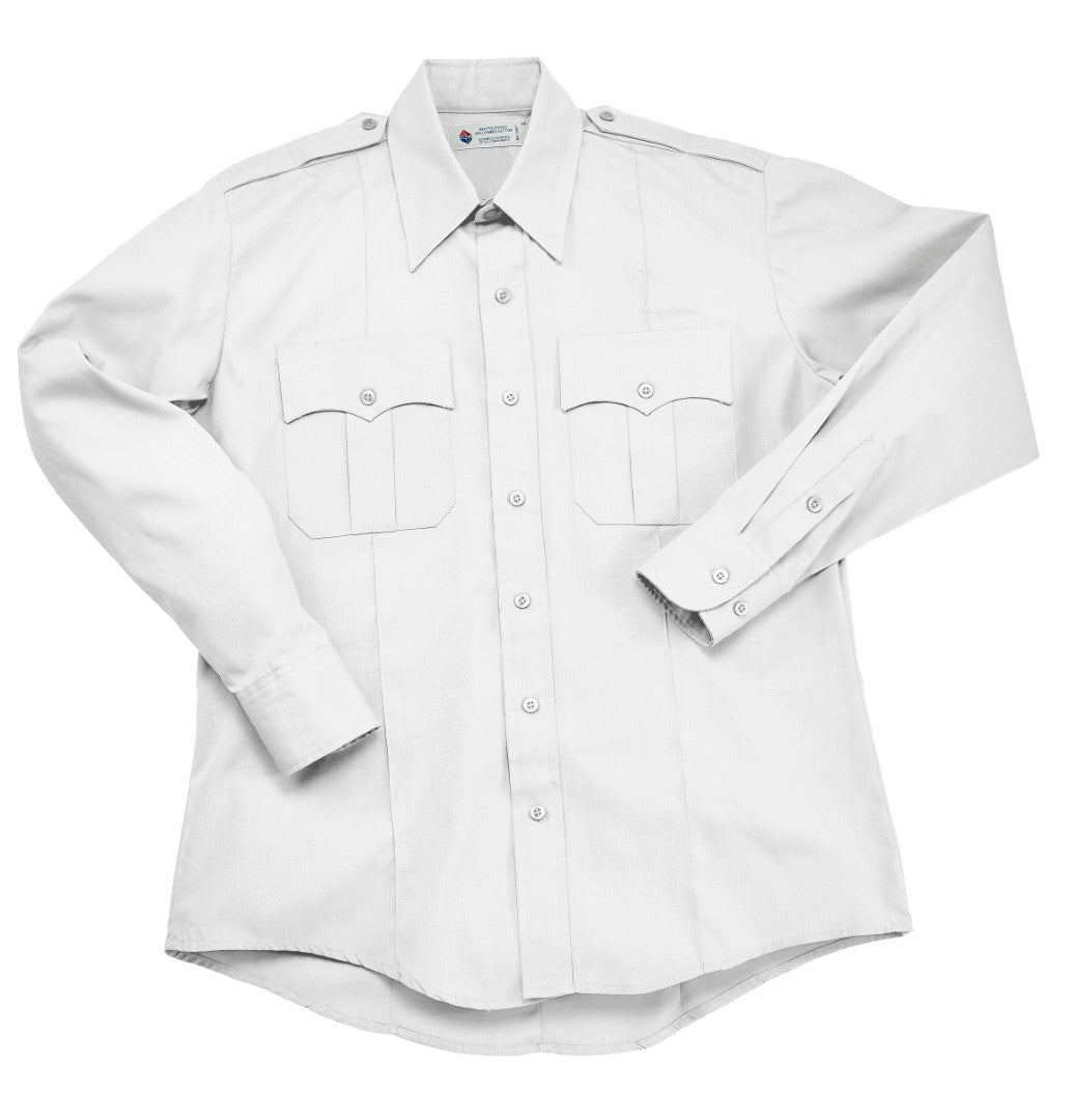 Liberty Uniform L/A Police Shirt, 65% Polyester, 35% Cotton