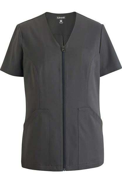 Edwards Garment Sorrento Power Stretch Full-Zip Tunic