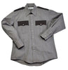 Liberty Uniform Long Sleeve Police Shirt, 65% polyester, 35% cotton, 2-tone