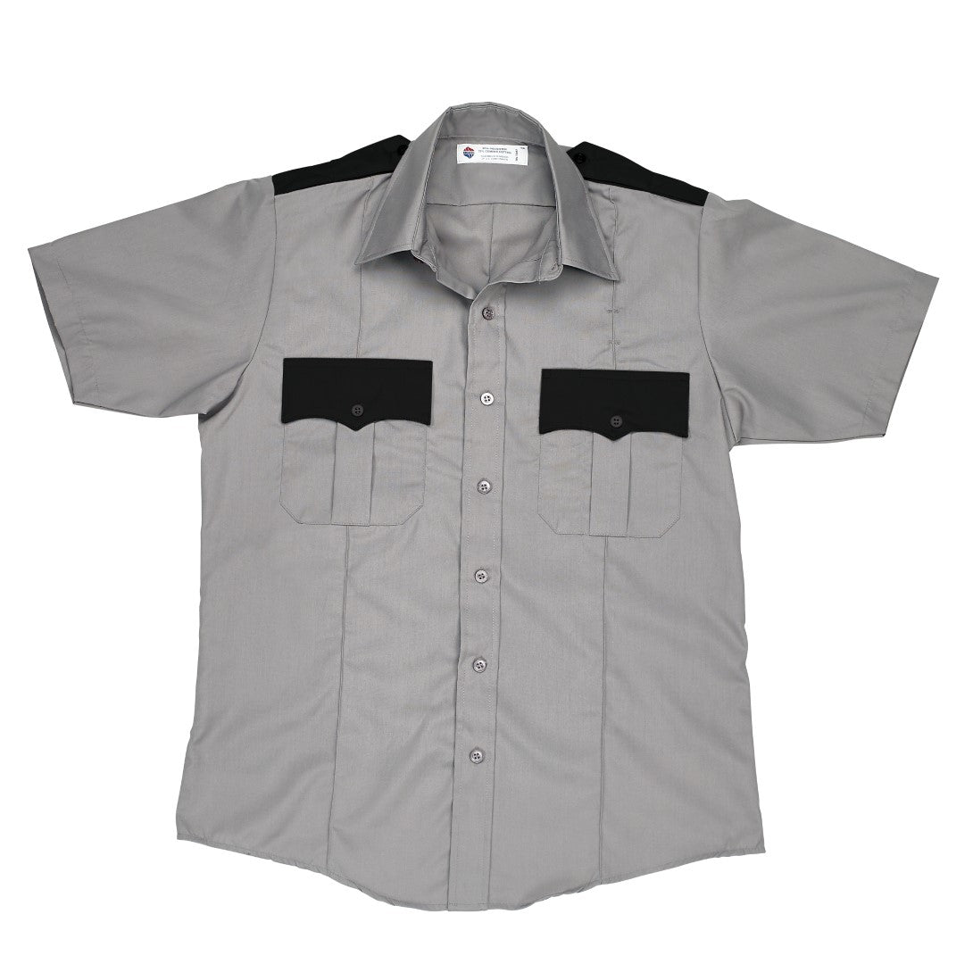 Liberty Uniform S/S 2-Tone Shirt, Poly/Cotton