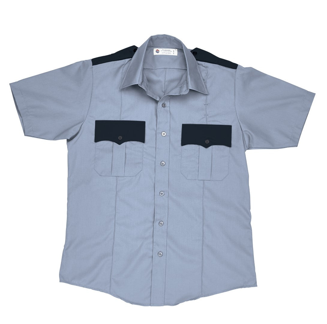Liberty Uniform S/S 2-Tone Shirt, Poly/Cotton