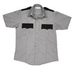 Liberty Uniform Short Sleeve 2-Tone Shirt, Poly/Cotton