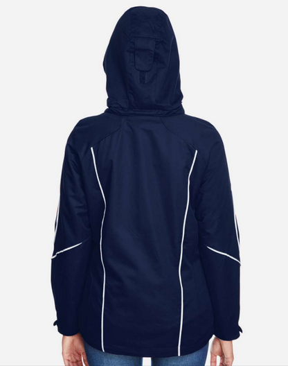 North End Women's Angle 3-in-1 Jacket with Bonded Fleece Liner