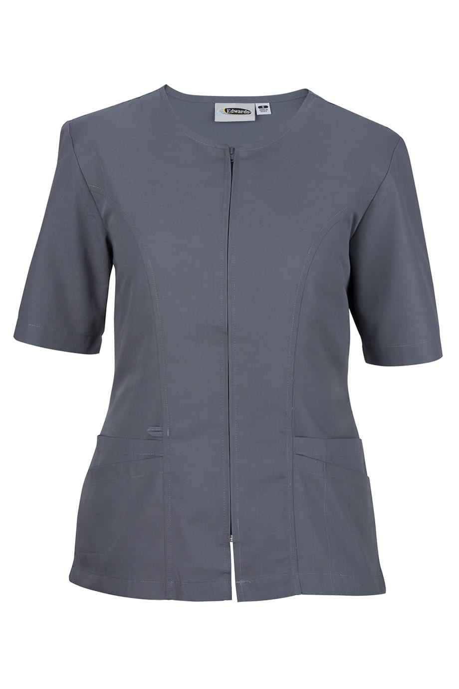 Edwards Garment Essential Zip-Front Housekeeping Smock