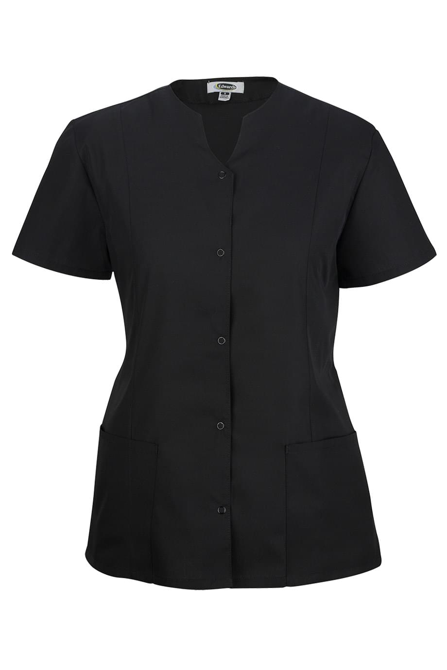 Edwards Garment Essential Snap-Front Housekeeping Smock