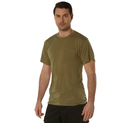 Rothco Moisture Wicking Pocket T-Shirt