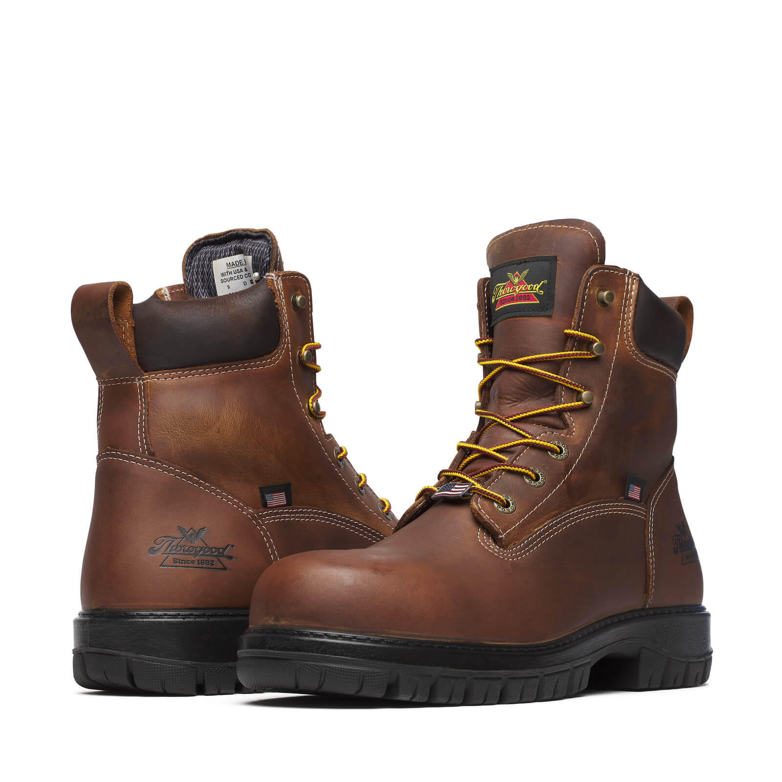 Thorogood Genesis Series – 6″ Bourbon Nano Round Toe