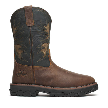 Thorogood Buffalo Ridge – 11″ Brown/Cobalt Nano Sq Toe