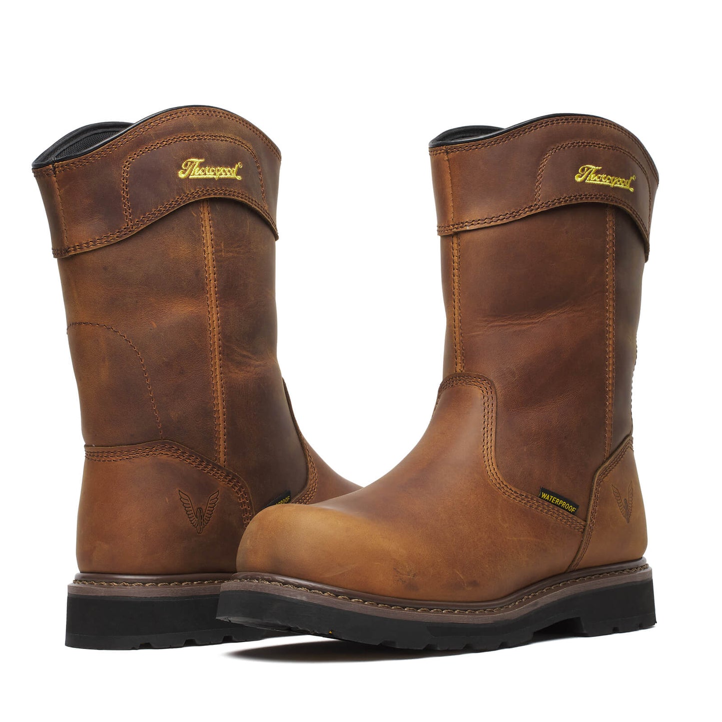 Thorogood Jobsite Series – 11″ Crazy Horse Waterproof Safety Toe