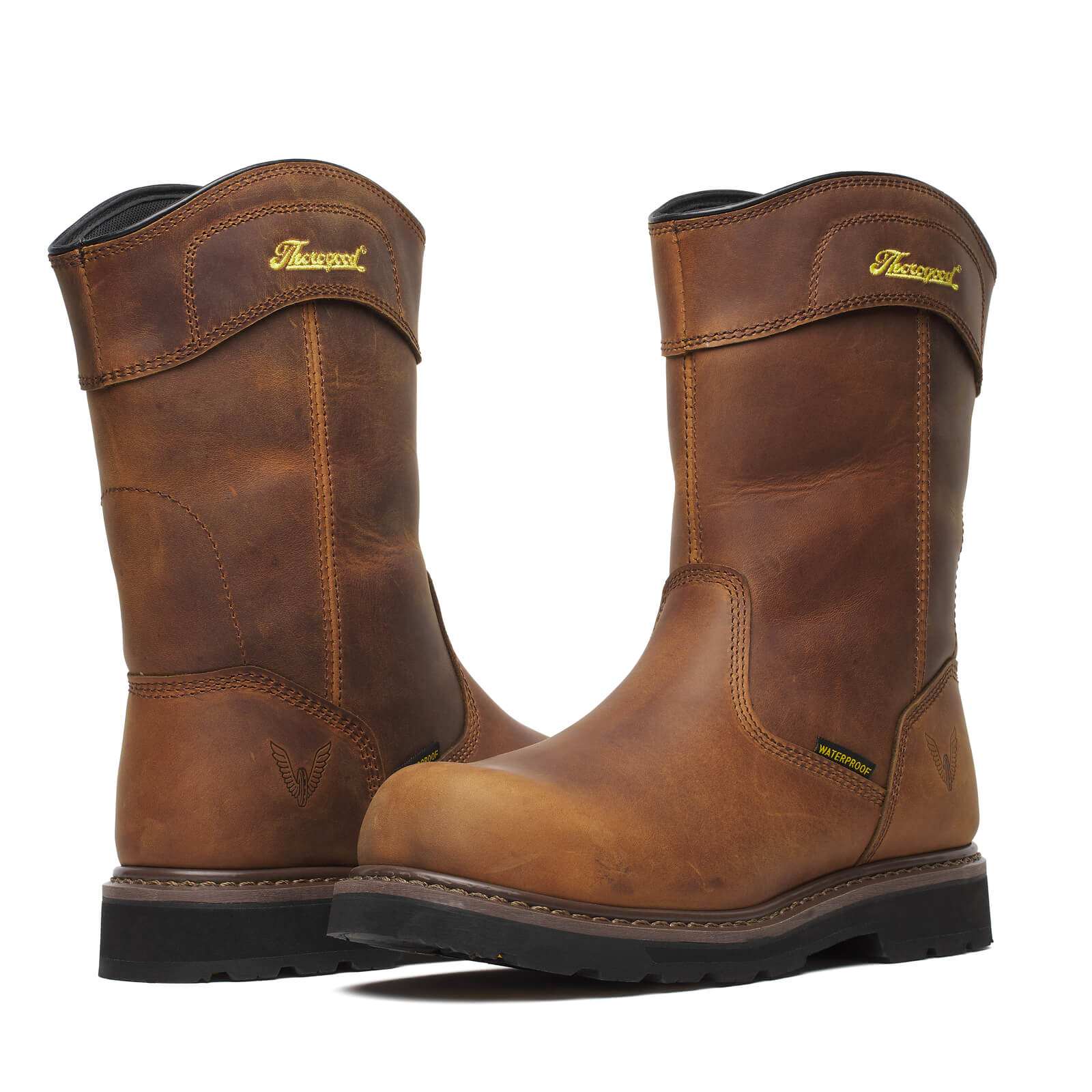 Thorogood Jobsite Series – 11″ Crazy Horse Waterproof Safety Toe