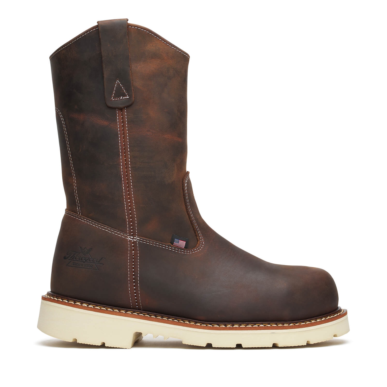 Thorogood AMERICAN HERITAGE – 11″ Crazy Horse Steel Toe 90