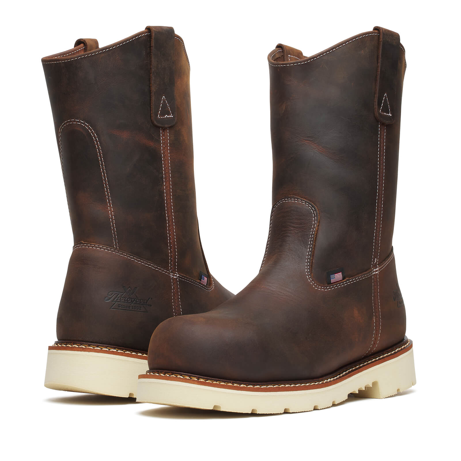 Thorogood AMERICAN HERITAGE – 11″ Crazy Horse Steel Toe 90