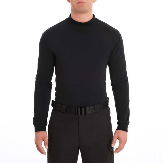 Blauer Mock Turtleneck