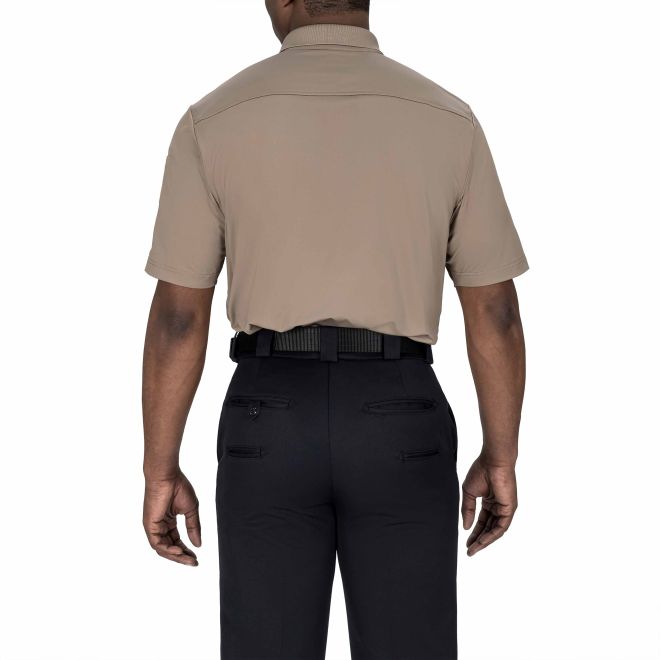 Blauer Performance Polo - Silver Tan