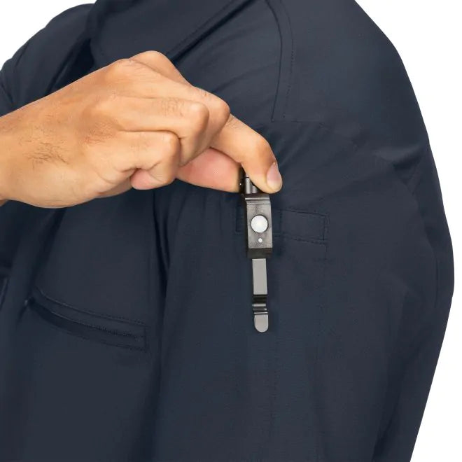 Blauer Performance Pro Zip-Front Polo Shirt