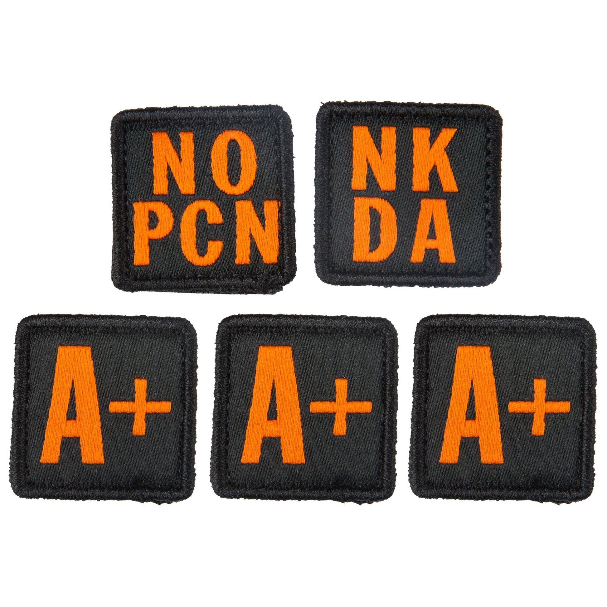 5.11 Blood Type Patch Kit A Positive