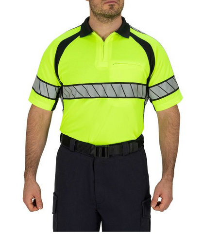 Blauer Hi-Vis Polo Shirt