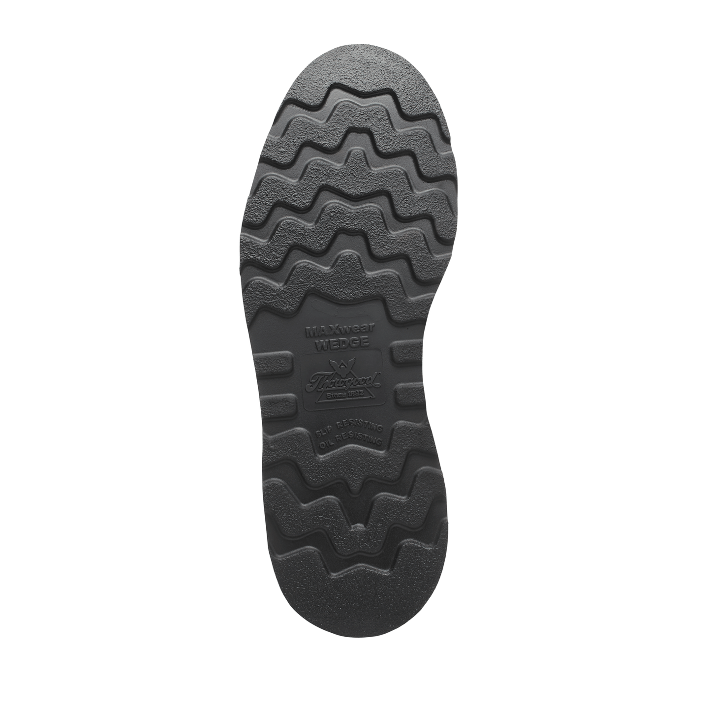 Thorogood American Heritage – 6″ Tobacco Moc Toe BLK Wedge