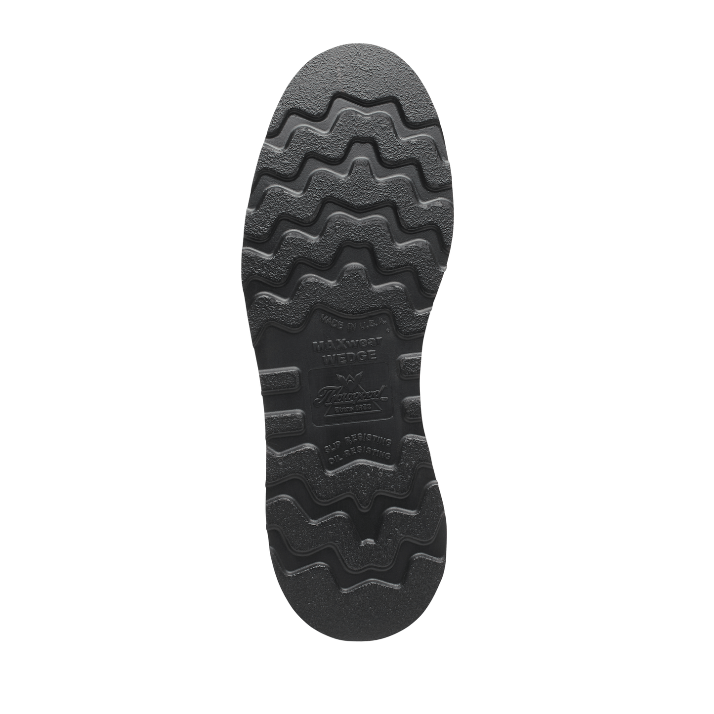 Thorogood American Heritage – 8″ Tobacco Moc Toe BLK Wedge
