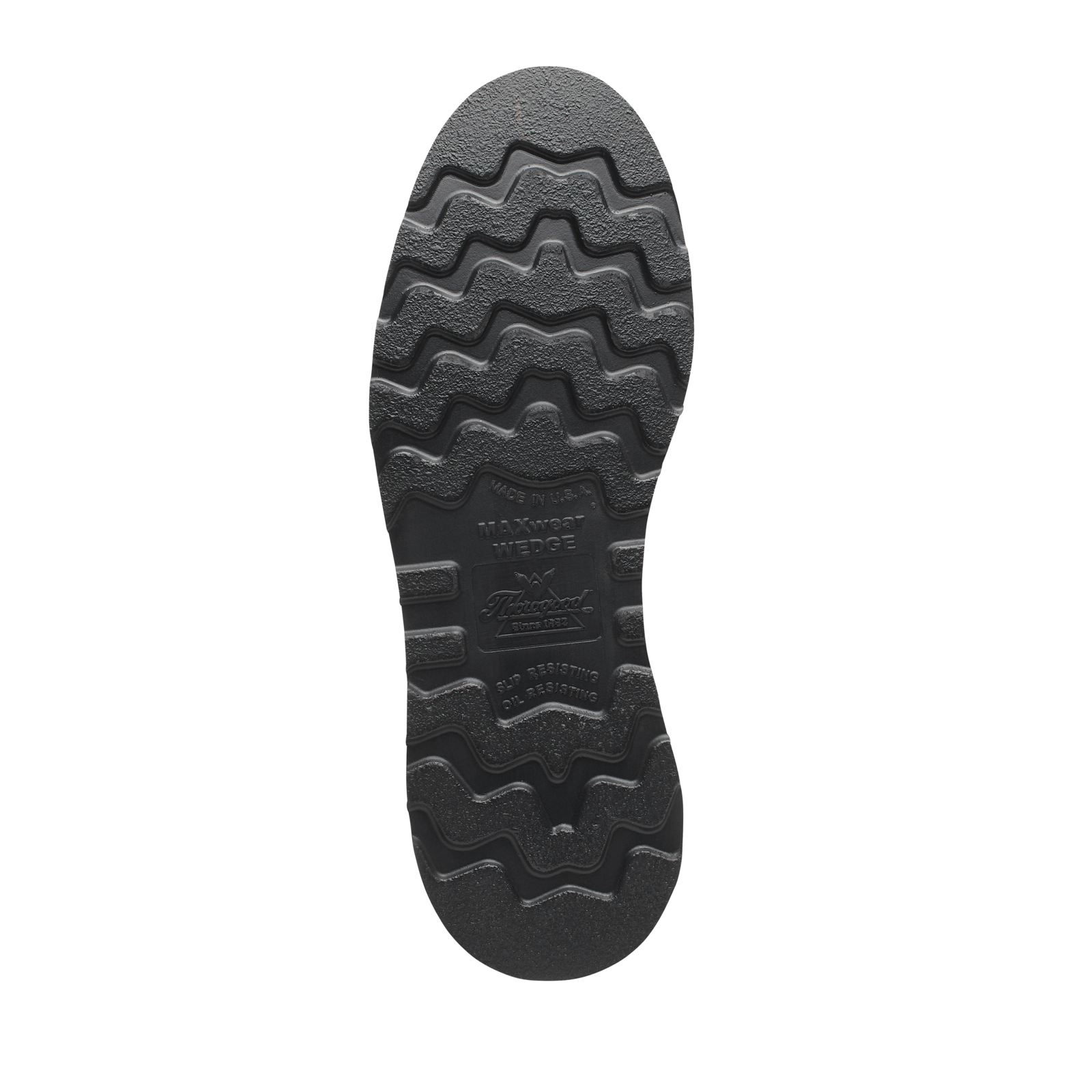 Thorogood American Heritage – 8″ Tobacco Moc Toe BLK Wedge