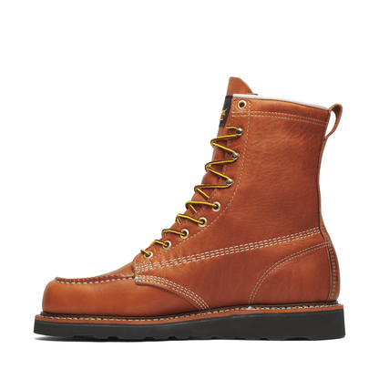Thorogood American Heritage – 8″ Tobacco Moc Toe BLK Wedge